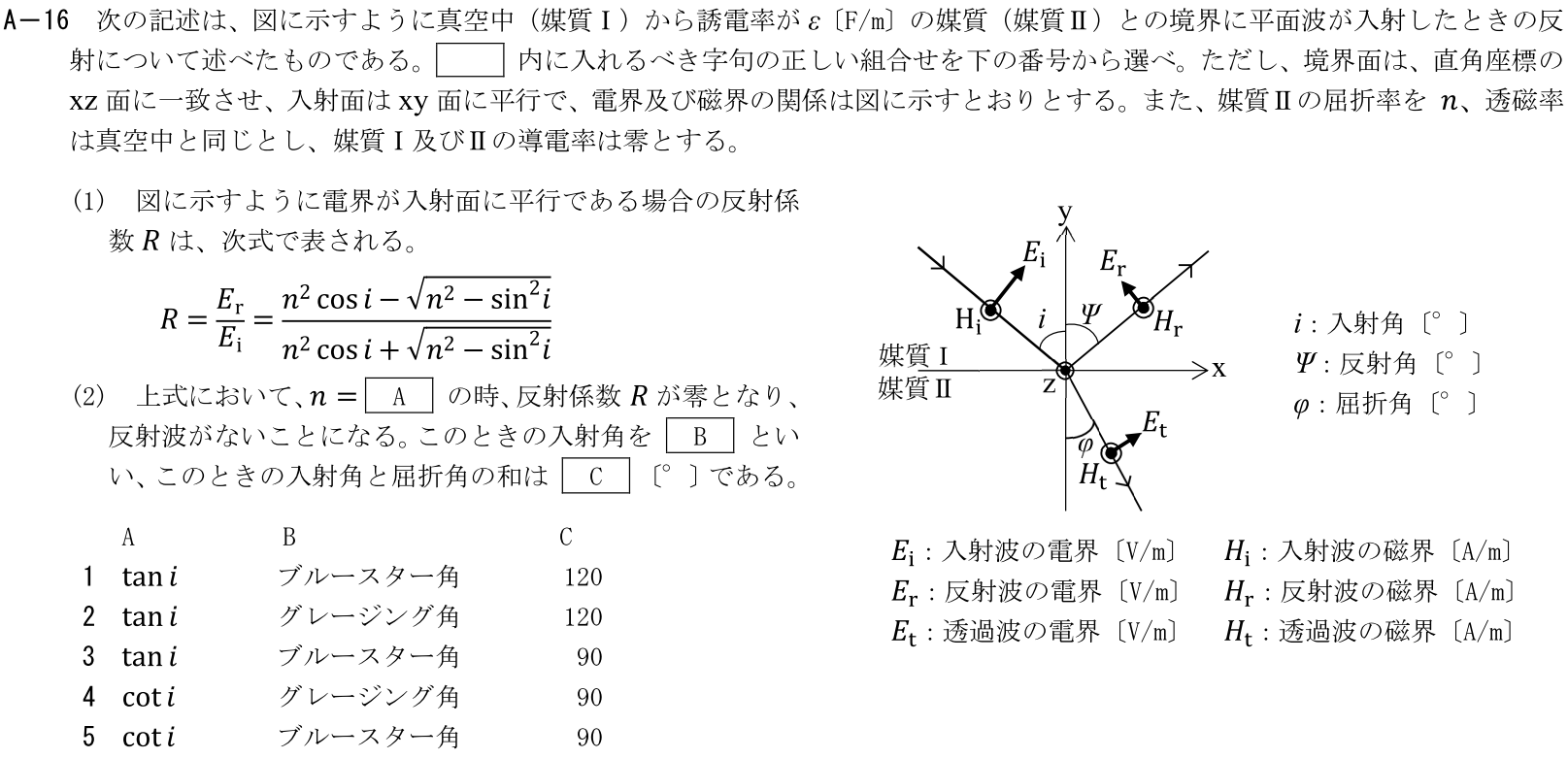 一陸技工学B令和7年01月期A16